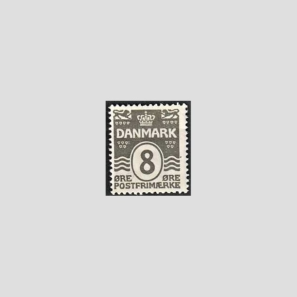 FRIMRKER DANMARK | 1921-22 - AFA 123 - Blgelinie 8 re gr - Postfrisk