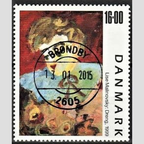 FRIMRKER DANMARK | 1999 - AFA 1219 - Frimrkekunst 2. - 16,00 Kr. 