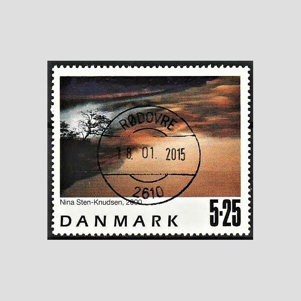 FRIMRKER DANMARK | 2000 - AFA 1262 - Frimrkekunst 3. - 5,25 Kr. 2000 - Pragt Stemplet