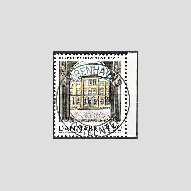 FRIMRKER DANMARK | 2004 - AFA 1392 - Frederiksberg Slot - 4,50 Kr. flerfarvet - Pragt Stemplet