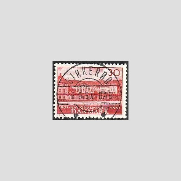 FRIMRKER DANMARK | 1957 - AFA 370 - Nationalmuseets 150 r - 30 re rd - Pragt Stemplet