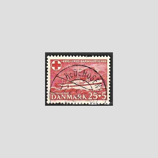 FRIMRKER DANMARK | 1951 - AFA 333 - Jutlandia 25 + 5 re rd - Lux Stemplet Hedehusene