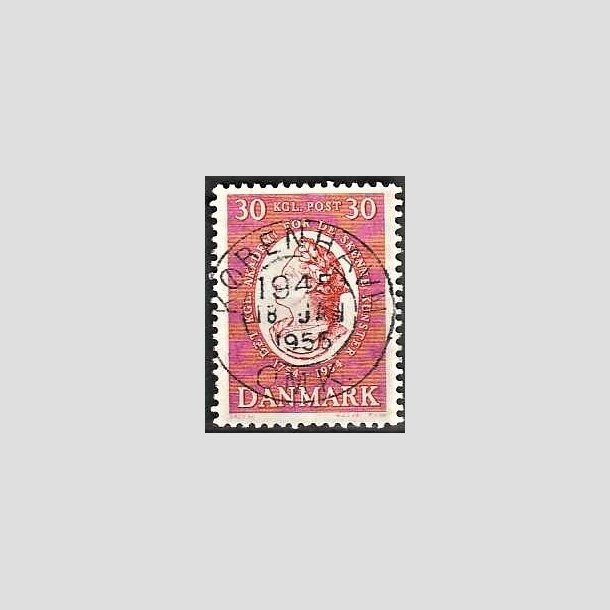 FRIMRKER DANMARK | 1954 - AFA 357 - Kunstakademiet 200 r - 30 re rd - Pragt Stemplet