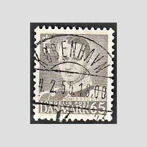 FRIMRKER DANMARK | 1952-53 - AFA 340 - Fr. IX 65 re gr - Lux Stemplet