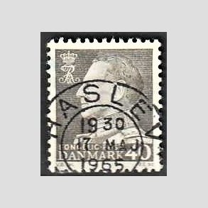 FRIMRKER DANMARK | 1961-62 - AFA 396 - Fr. IX 40 re gr - Pragt Stemplet