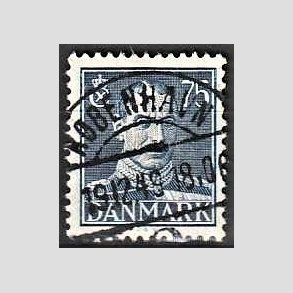 FRIMRKER DANMARK | 1946 - AFA 297 - Chr. X 75 re mrkbl - Lux Stemplet