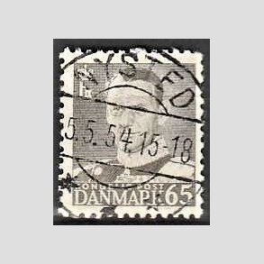 FRIMRKER DANMARK | 1952-53 - AFA 340 - Fr. IX 65 re gr - Lux Stemplet