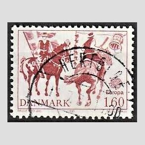 FRIM�RKER DANMARK | 1981 - AFA 727 - Folklore - 1,60 Kr. r�d - Pragt Stemplet