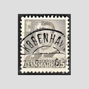 FRIMRKER DANMARK | 1952-53 - AFA 340 - Fr. IX 65 re gr - Lux Stemplet