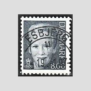 FRIMRKER DANMARK | 2005 - AFA 1450 - Dronning Margrethe II - 8,00 mrkgr - Pragt Stemplet
