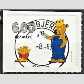 FRIM�RKER DANMARK | 2011 - AFA 1668 - B�rne-tv - 6,00 Kr. flerfarvet - Lux Stemplet