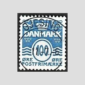 FRIM�RKER DANMARK | 2005 - AFA 1446 - B�lgelinie - 100 �re bl� - Lux Stemplet