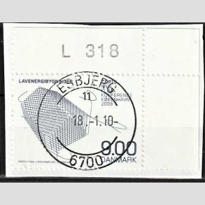 FRIM�RKER DANMARK | 2009 - AFA 1569 - COP15 - 9,00 Kr. flerfarvet p� klip - Pragt Stemplet
