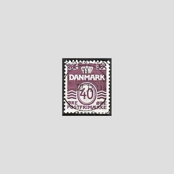 FRIMRKER DANMARK | 1981 - AFA 742 - Blgelinie 40 re violet - Lux Stemplet 