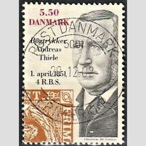 FRIMRKER DANMARK | 2001 - AFA 1277 - Frimrket 150 r - 5,50 Kr. flerfarvet - Pragt Stemplet