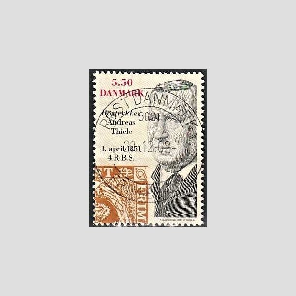 FRIMRKER DANMARK | 2001 - AFA 1277 - Frimrket 150 r - 5,50 Kr. flerfarvet - Pragt Stemplet