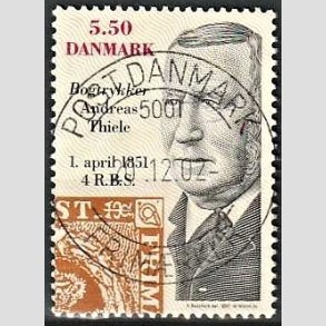 FRIMRKER DANMARK | 2001 - AFA 1277 - Frimrket 150 r - 5,50 Kr. flerfarvet - Pragt Stemplet