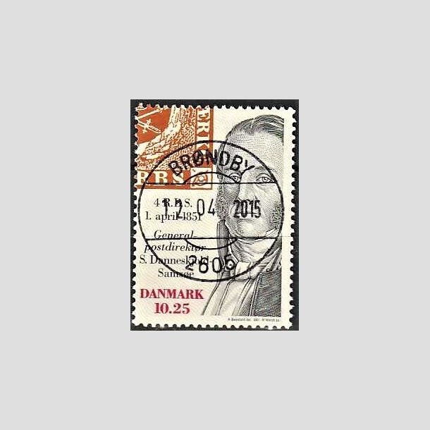 FRIMRKER DANMARK | 2001 - AFA 1279 - Frimrket 150 r - 10,25 Kr. flerfarvet - Lux Stemplet