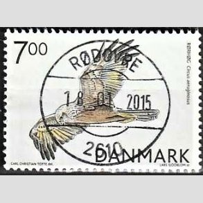FRIM�RKER DANMARK | 2004 - AFA 1412 - Rovfugle i Danmark - 7,00 Kr. R�rh�g - Pragt Stemplet