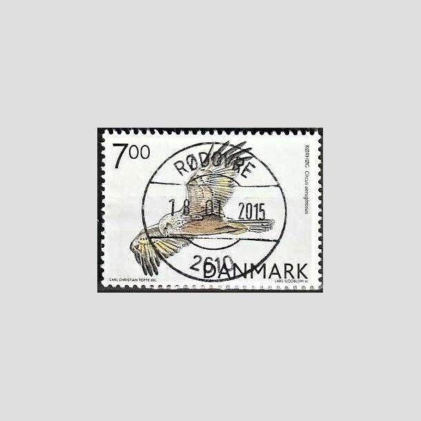 FRIMRKER DANMARK | 2004 - AFA 1412 - Rovfugle i Danmark - 7,00 Kr. Rrhg - Pragt Stemplet