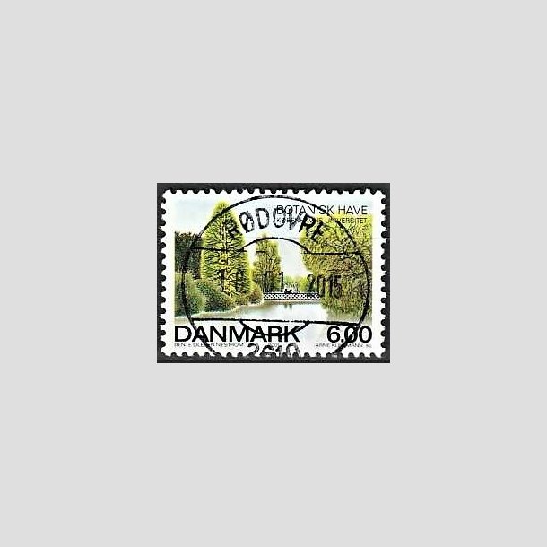 FRIMRKER DANMARK | 2001 - AFA 1273 - Botanisk Have - 6,00 Kr. flerfarvet - Lux Stemplet