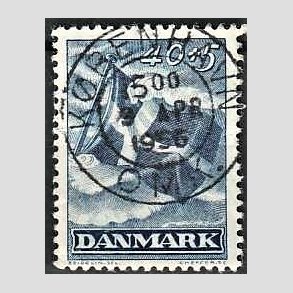 FRIMRKER DANMARK | 1947 - AFA 301 - Modstandsbevgelsen - 40 + 5 re bl - Lux Stemplet