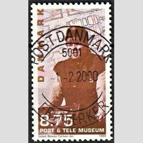 FRIM�RKER DANMARK | 1998 - AFA 1179 - Post og Tele museet - 8,75 Kr. flerfarvet - Pragt Stemplet