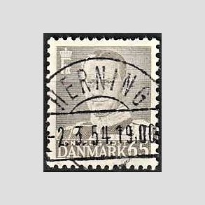 FRIMRKER DANMARK | 1952-53 - AFA 340 - Fr. IX 65 re gr - Lux Stemplet