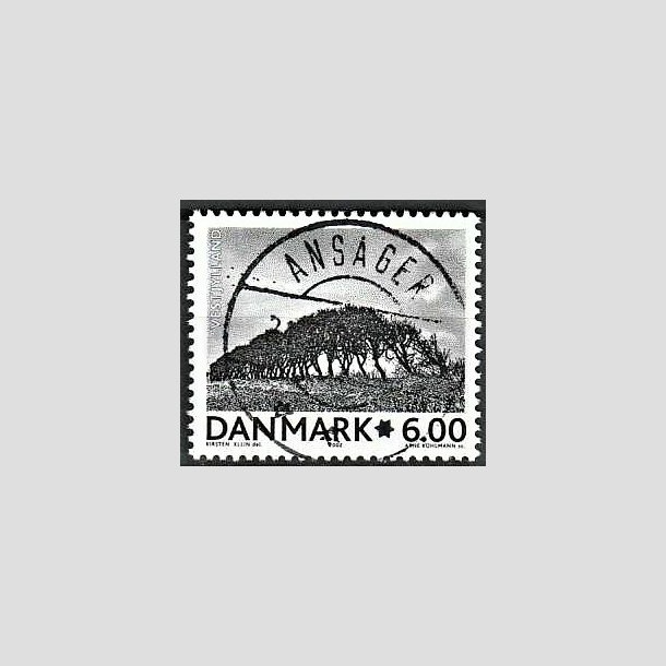 FRIMRKER DANMARK | 2002 - AFA 1316 - Landskabsbilleder - 6,00 Kr. Vestjylland - Pragt Stemplet