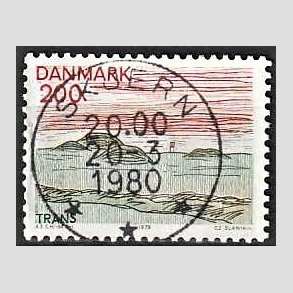 FRIM�RKER DANMARK | 1979 - AFA 688 - Nordjylland - 200 �re flerfarvet - Pragt Stemplet