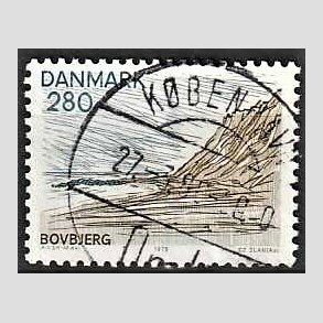 FRIM�RKER DANMARK | 1979 - AFA 689 - Nordjylland - 280 �re flerfarvet - Pragt Stemplet