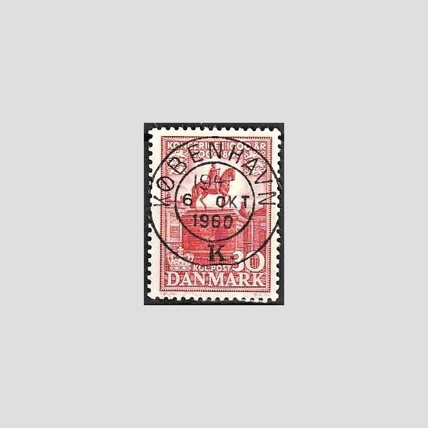 FRIMRKER DANMARK | 1953-56 - AFA 354 - Kongeriget 1000 r - 30 re rd - Pragt Stemplet