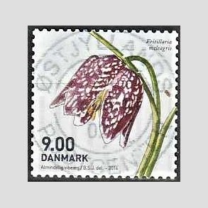 FRIM�RKER DANMARK | 2014 - AFA 1766 - For�rsblomster - 9,00 Kr. flerfarvet - Pragt Stemplet