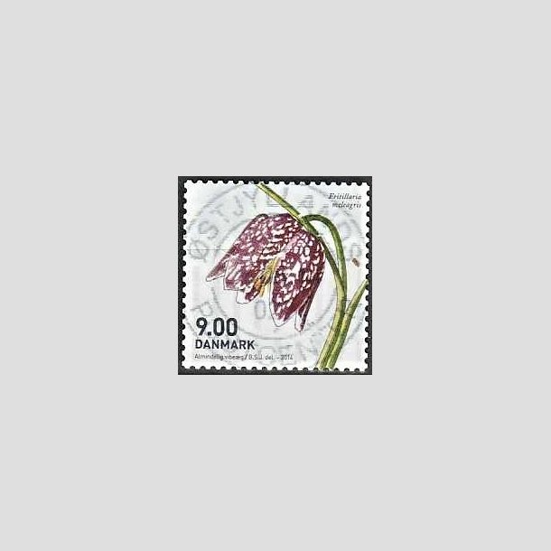 FRIMRKER DANMARK | 2014 - AFA 1766 - Forrsblomster - 9,00 Kr. flerfarvet - Pragt Stemplet