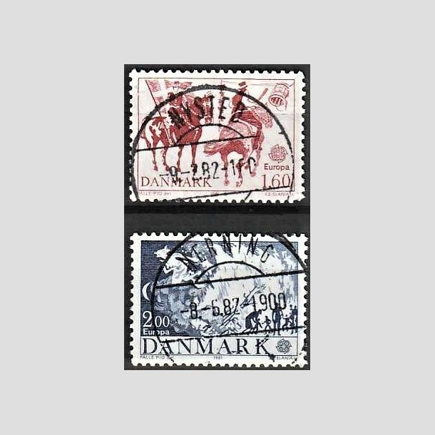 FRIMRKER DANMARK | 1981 - AFA 727,728 - Folklore - 1,60, 2,00 Kr. - Pragt Stemplet