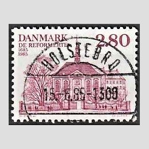 FRIM�RKER DANMARK | 1985 - AFA 825 - Reformerte meninghed 300 �r - 2,80 Kr. rosa - Pragt Stemplet