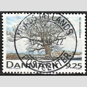 FRIM�RKER DANMARK | 1999 - AFA 1199 - Danske l�vtr�er - 9,25 Kr. Eg - Pragt Stemplet