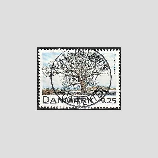 FRIMRKER DANMARK | 1999 - AFA 1199 - Danske lvtrer - 9,25 Kr. Eg - Pragt Stemplet