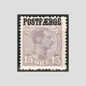 FRIMRKER DANMARK | 1919-20 - AFA 2a - 15 re matlilla Postfrge - Ubrugt