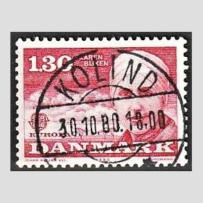 FRIM�RKER DANMARK | 1980 - AFA 695 - Europam�rker - 1,30 Kr. r�d - Pragt Stemplet Kolind