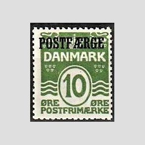 FRIMRKER DANMARK | 1922-26 - AFA 5 - 10 re grn POSTFRGE - Postfrisk