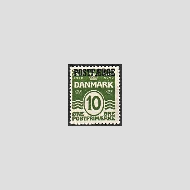 FRIMRKER DANMARK | 1922-26 - AFA 5 - 10 re grn POSTFRGE - Postfrisk