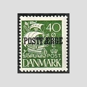 FRIMRKER DANMARK | 1930 - AFA 13 - 40 re grn POSTFRGE - Ubrugt