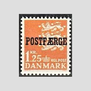 FRIMRKER DANMARK | 1965 - AFA 41 - 1,25 Kr. orange POSTFRGE - Postfrisk