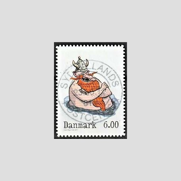 FRIMRKER DANMARK | 2011 - AFA 1682 - Vintereventyr - 6,00 Kr. flerfarvet - Pragt Stemplet