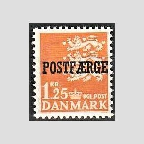 FRIMRKER DANMARK | 1965 - AFA 41 - 1,25 Kr. orange POSTFRGE - Postfrisk