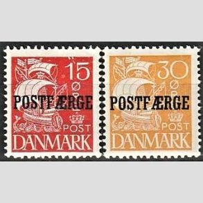 FRIMRKER DANMARK | 1927 - AFA 10,11 - 15 og 30 re POSTFRGE - Ubrugt