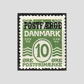 FRIMRKER DANMARK | 1922-26 - AFA 5 - 10 re grn POSTFRGE - Ubrugt