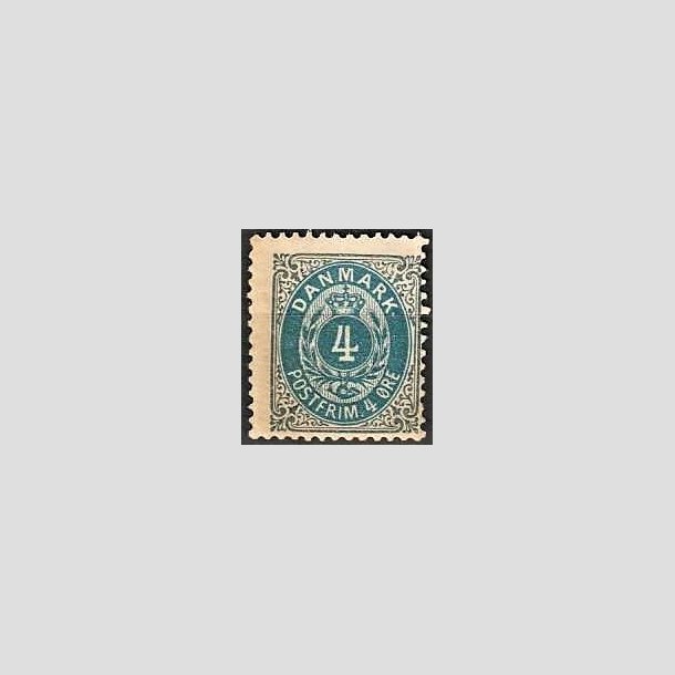 FRIMRKER DANMARK | 1895 - AFA 23B - 4 re gr/bl - Postfrisk