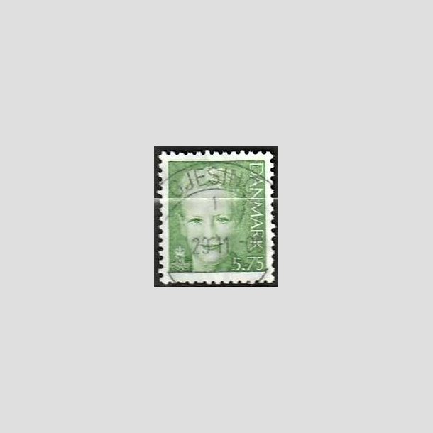 FRIMRKER DANMARK | 2000 - AFA 1248 - Dronning Margrethe - 5,75 Kr. lysgrn - Lux Stemplet